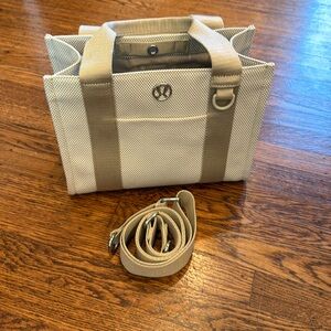 Lululemon Two-Tone Canvas Mini Tote Bag 4.5L NWOT